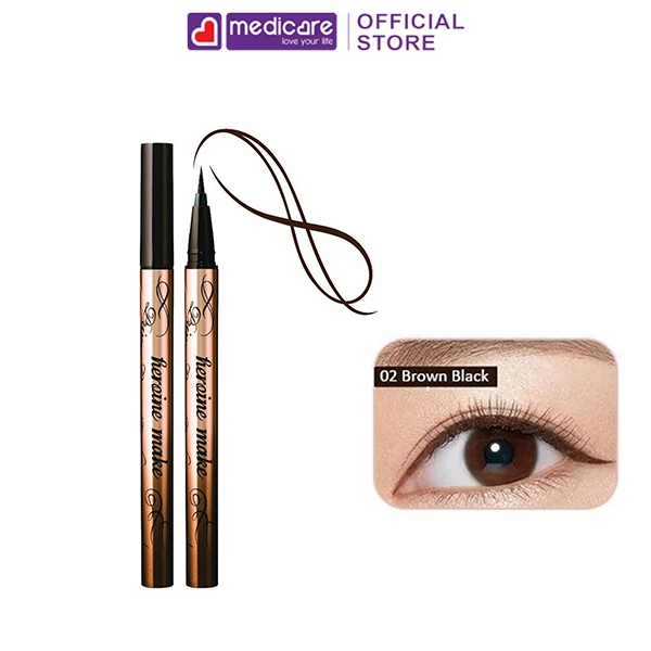 Bút kẻ mắt nước KISS ME giữ nét 0.4ml