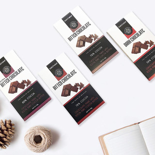 Socola Thanh Đen 72% Cacao 100g Bitter Socola Belcholat Đậm Vị Cacao Quà Tặng Chocolate Cao Cấp L2