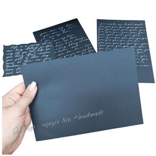 Mực nhũ vàng bạc viết chữ Calligraphy, mực chấm quản, bút quản chéo, giấy màu, vẽ tranh, thư pháp, trang trí, làm thiệp