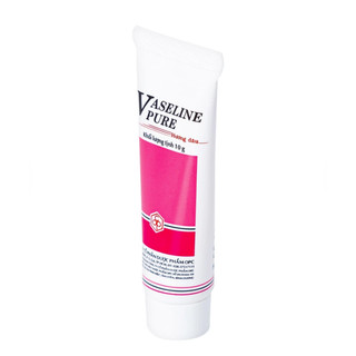 Kem dưỡng ẩm Vaseline Pure OPC hương dâu - Phòng nứt môi, khô môi, nứt da bàn chân, tay (Tuýp 10g)