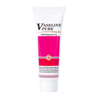 Kem dưỡng ẩm Vaseline Pure OPC hương dâu - Phòng nứt môi, khô môi, nứt da bàn chân, tay (Tuýp 10g)