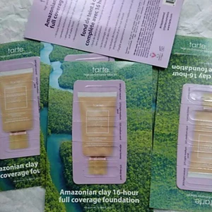 kem nền tarte mini foundation MỚI》Kem nền che phủ toàn diện Tarte Amazonian Clay