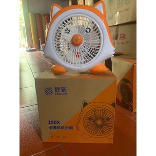 QUẠT MINI HÌNH THÚ - QUẠT ĐỂ BÀN CAO CẤP - QUẠT MINI CẮM DÂY - QUẠT MINI CHO TRẺ