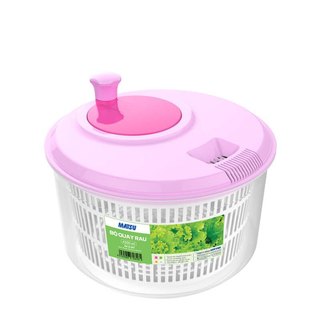 Bộ quay rau thau rổ, nhựa PP, DUY TÂN, quay ráo nước, tiện dụng nội trợ nhà bếp, an toàn sử dụng