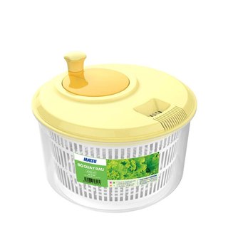 Bộ quay rau thau rổ, nhựa PP, DUY TÂN, quay ráo nước, tiện dụng nội trợ nhà bếp, an toàn sử dụng