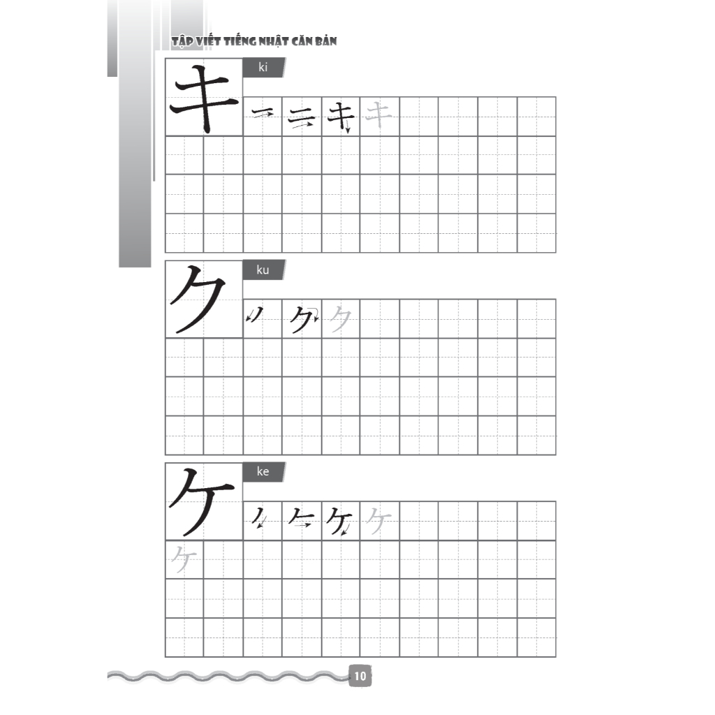 Ảnh Sách - Tập viết tiếng Nhật căn bản KATAKANA 1