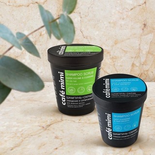 Dầu Gội - Tẩy Da Chết Da Đầu Cafe Mimi Shampoo Scrub Làm Sạch Sâu Cho Tóc Tơi & Bồng Bềnh, Giảm Gàu của Nga