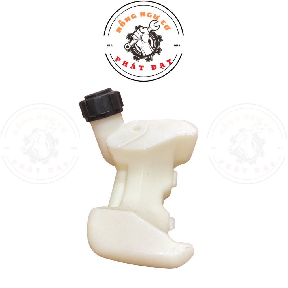 Bình xăng lớn máy cắt cỏ 2 thì MAKITA_ROBIN cóc, nhựa dày nguyên sinh, như zin vừa khớp