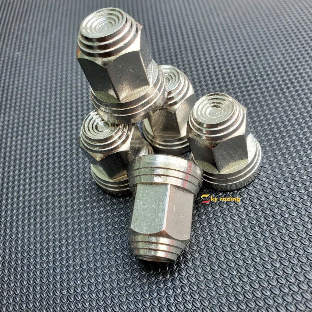 Tán INOX 304 10 LY vành nhỏ thái V2 XOẮN lắp được cốt gấp DR, W ,hoặc 1 ...