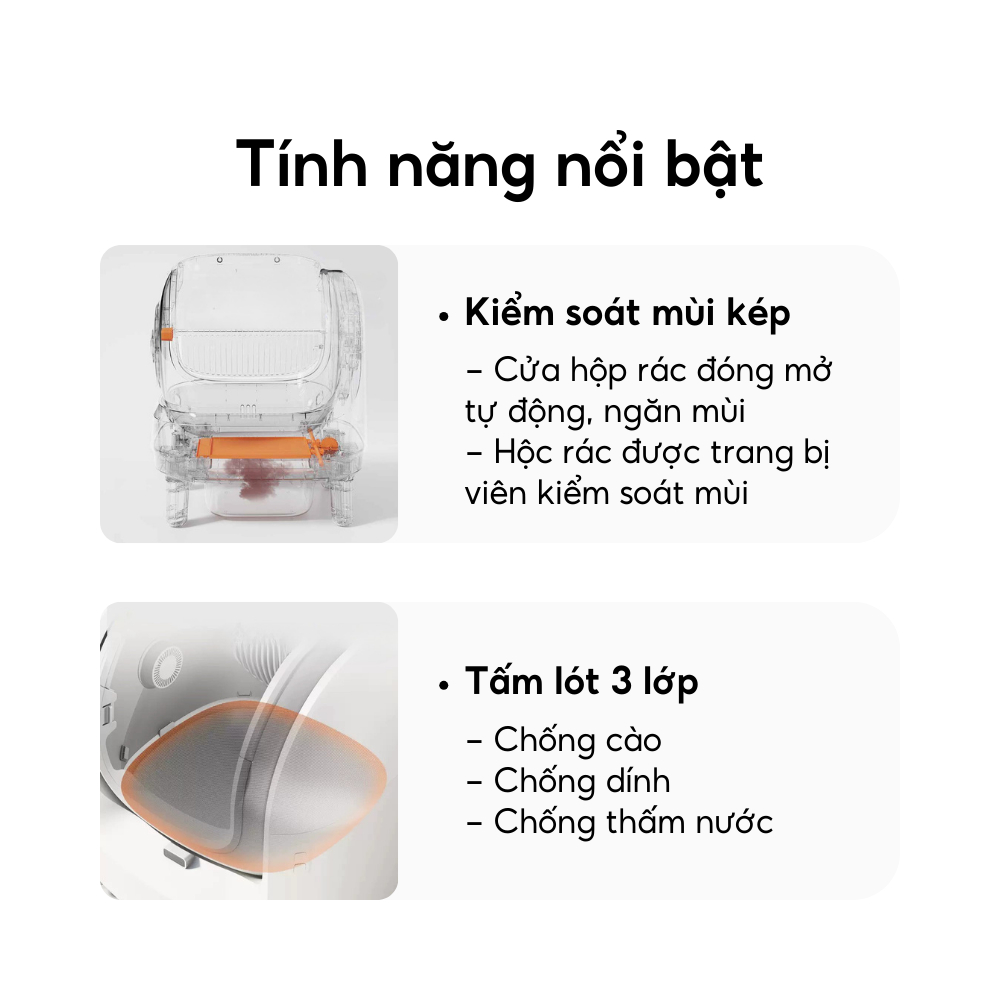 Ảnh [New 2025] Máy Dọn Vệ Sinh Cho Mèo HELIPET OPEN-TOP 2025 Bản Quốc Tế Kết Nối Wifi 1