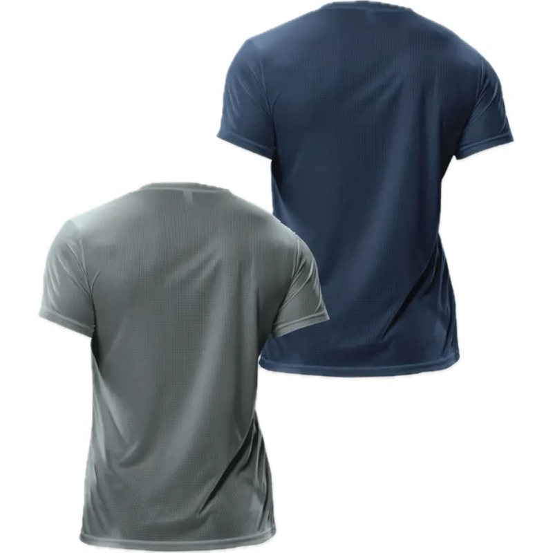 Combo 2 Áo thể thao nam thun mềm siêu mịn co giãn không nhăn không xù tốt áo mặc nhà đi chơi Shop Thể Thao Kute