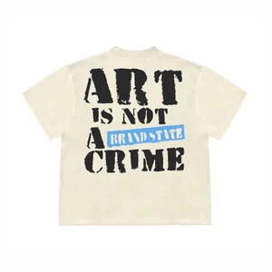 Áo thun Stee Cổ tròn ART IS NOT Localbrand ICVCVNI Unisex Menwear Cotton