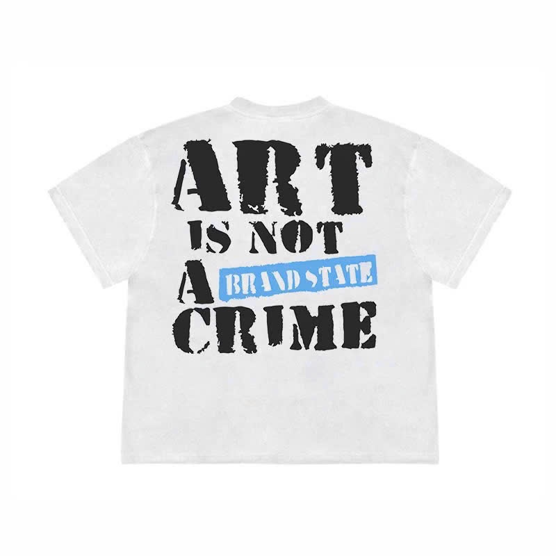 Áo thun Stee Cổ tròn ART IS NOT Localbrand ICVCVNI Unisex Menwear Cotton