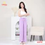 Quần dài suông ống rộng nữ vải tơ xước, có túi rộng, thoáng mát mềm mại mặc nhà mùa hè mã MEQ0578