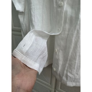 [JUNE LINEN] A29. Áo croptop Linen tưng premium. Ảnh chính chủ.