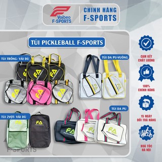 [Hàng Cao Cấp] Túi đựng vợt Pickleball FA nam nữ da PU, Túi vải dù, túi thể thao thời trang bền đẹp, chống bụi, dễ vệ si