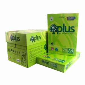 Giấy In IK Plus 70gsm – Khổ A3 / A4 / A5 – Giấy Trắng Mịn In Rõ Nét – Giấy In Photocopy Văn Phòng