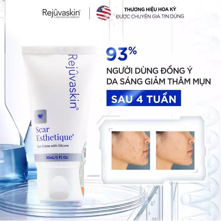 Scar Esthetique 60ml - Kem Làm Mờ Sẹo Thâm Sẹo Rỗ Sẹo Lõm Sẹo Mụn