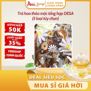 Trà Hoa Thảo Mộc Tổng Hợp Desa – Gồm 5 Loại Trà Thanh Mát, Bổ Dưỡng, Tốt Cho Sức Khỏe