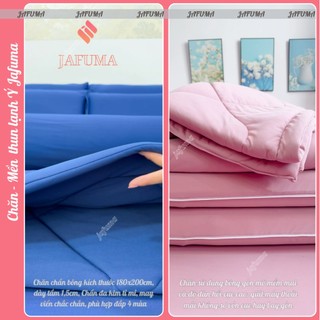 Bộ ga giường 5 món thun lạnh JAFUMA cao cấp 1m 1m2 1m4 1m6 1m8 2m2|set 5 món ga giường