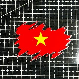 Tem Sticker DTF Lá Cờ Việt Nam - Tổ Quốc Việt Nam |SGDC - 1 Cái|