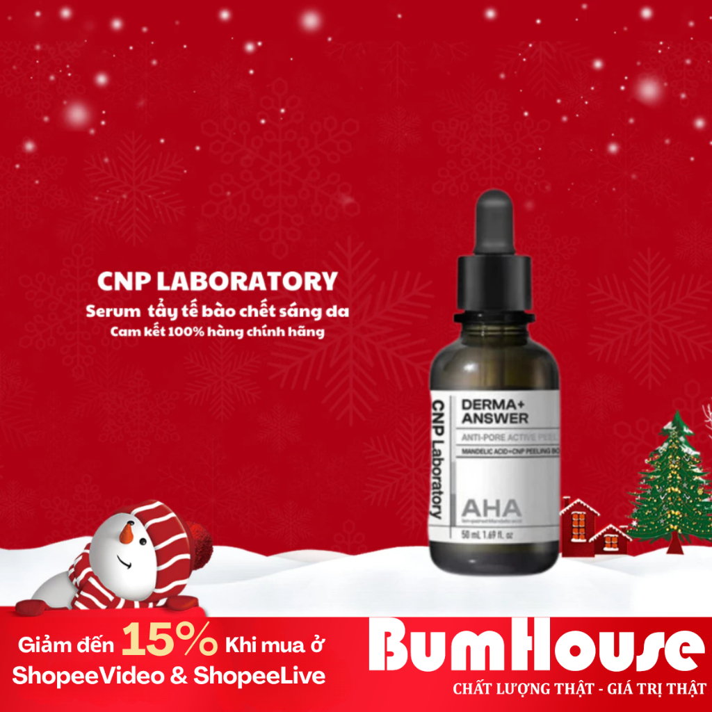 [Hàng CTY] Tinh Chất se khít lỗ chân lông AHA CNP Derma+ Answer Anti ...
