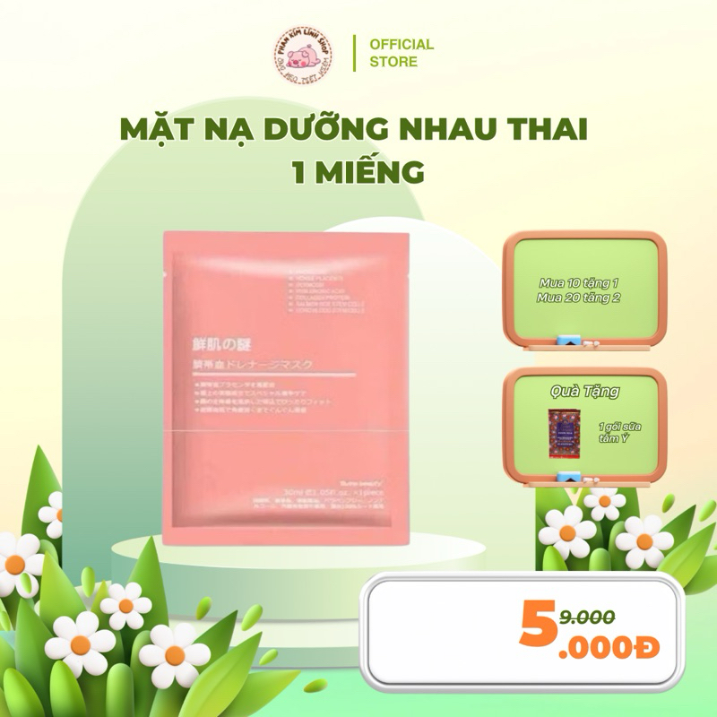 Mặt nạ nhau thai cừu miếng bán lẻ 1 miếng