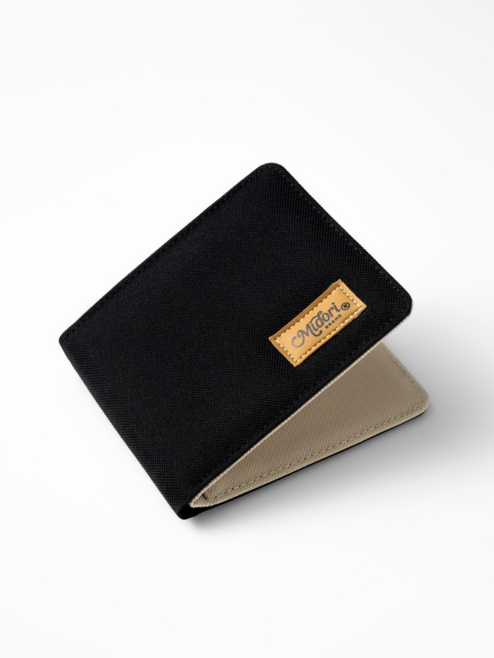 Ảnh Ví Vải Đứng MISTER WALLET Canvas Nam Nữ Siêu Bền Đẹp Trượt Nước Unisex | Local Brand M STUDIO 3