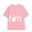 Áo thun cặp đôi nam nữ HIM HER, chất cotton cao cấp 250GSM, áo cặp đôi, quà tặng URANOX M18