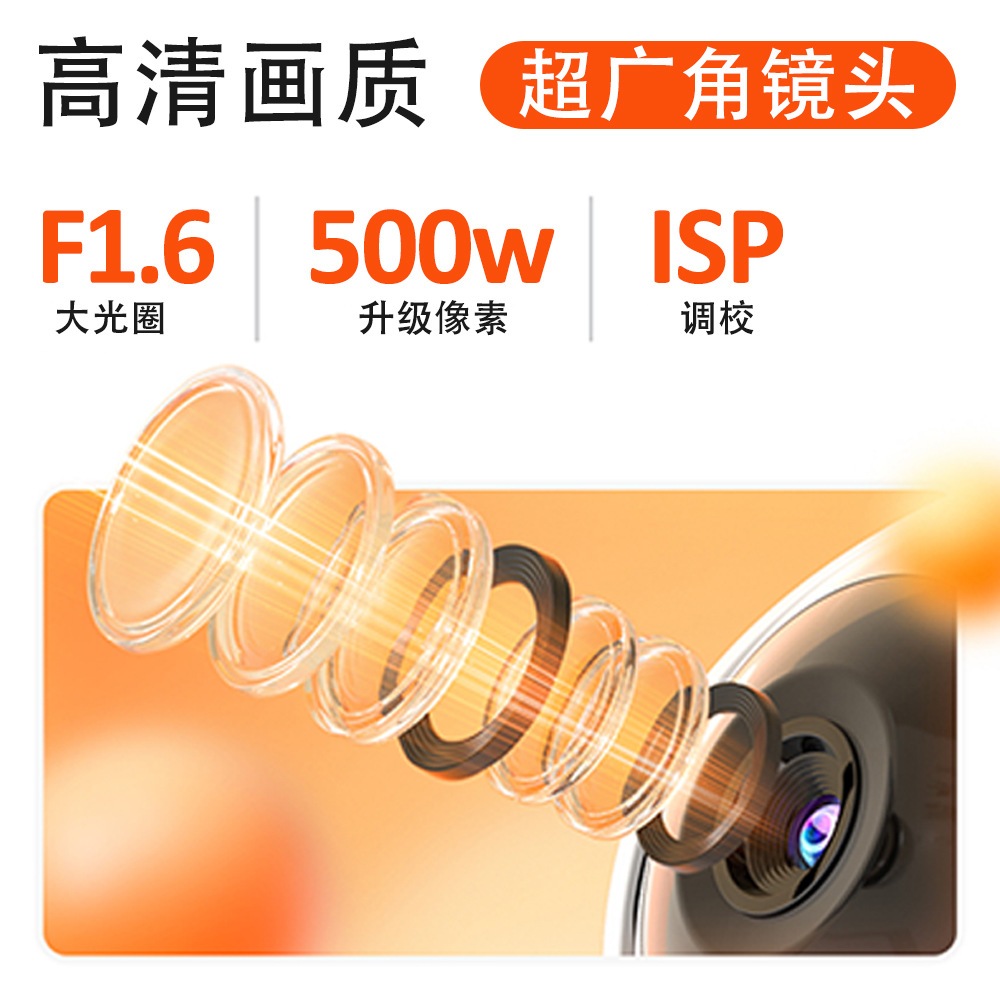 Camera Wifi Gọi Video Trực Tiếp Đàm Thoại 2 Chiều, Camera Giám Sát Trẻ Em Cảnh Báo Chuyển Động,