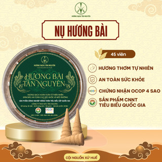 Nụ hương bài Tân Nguyên, nụ hương bài hộp 45 viên, hương thơm Tết xưa
