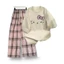 Tổng Hợp Các Sét Quần Kẻ Caro HỒNG ống Rộng + Mix Áo Phông Form Rộng Tay Lỡ Cotton