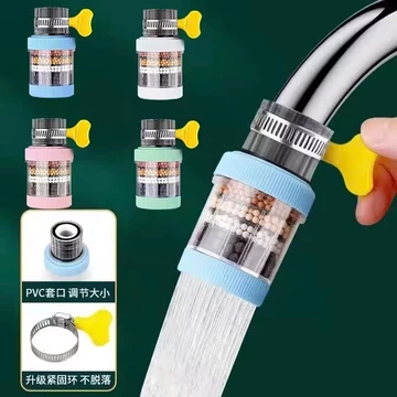 [ COMBO 3 VÒI ] Đầu Lọc Nước Sạch Tại Vòi 6 Lớp Lọc Sạch Căn Bẩn , Gắn Trực Tiếp Tại Vòi Nước Nhà Bếp Nhà