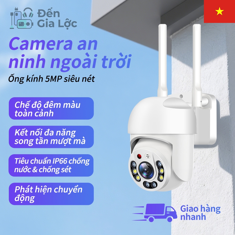 Camera giám sát chống nước ngoài trời 1080P HD Camera IP WiFi không dây tại nhà 1,5 Inch