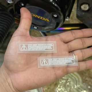 Tem Dán Phuộc Nitron Bình Dầu Đôi, Bình Dầu Dưới |SGDC - 1 Cái|