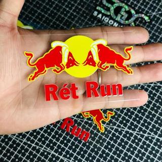 Tem Sticker DTF Rét Run & Troll Xe 5th |SGDC - 1 Cái|
