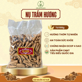 [OCOP 4 SAO - TẶNG NỤ CAO CẤP] Hộp 300 Viên Nụ trầm Hương Tự Nhiên Tân Nguyên, hương thơm dịu nhẹ, xông nhà