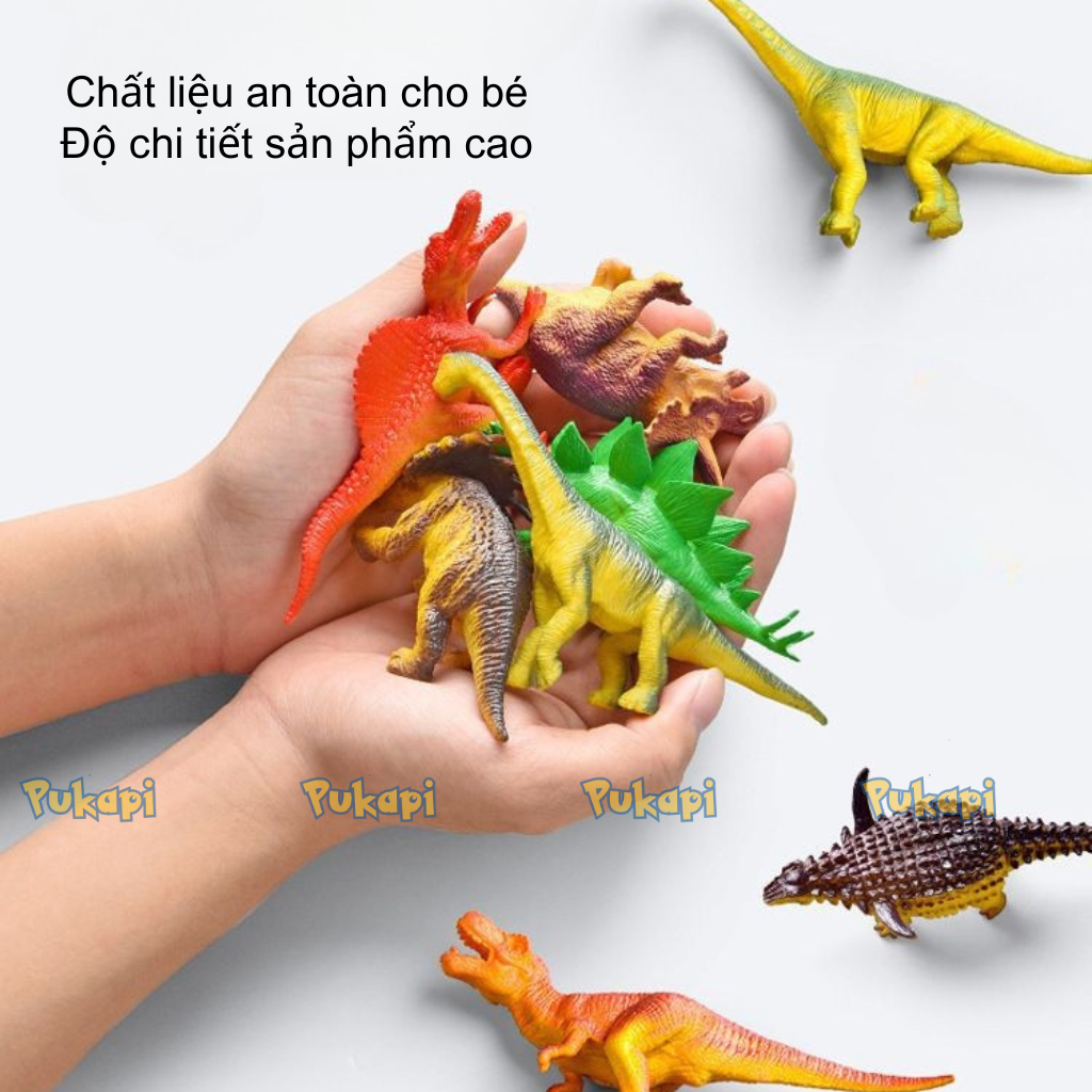Xe Đồ Chơi Cho Bé Trai Mô Hình Khủng Long Xe Ô tô Chở Khủng Long Cỡ Lớn Cho Bé Chở Thú Trẻ Em -Đồ Chơi Cho Bé PUKAPI