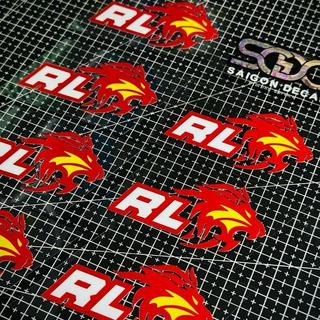 Tem Sticker DTF Red Leo Việt Nam - Có 2 Mẫu - 2 Kích Thước |SGDC - 1 Cái|