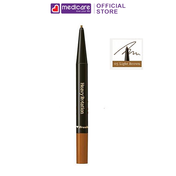 Bút sáp kẻ mày KISS ME Heavy Rotation Eyebrow Pencil 0.09g