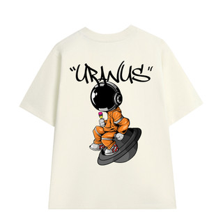 Áo Phông Local Brand ASTRONAUT Oversize 250GSM URANUS Unisex Form Rộng Cotton Cao Cấp 100% M20