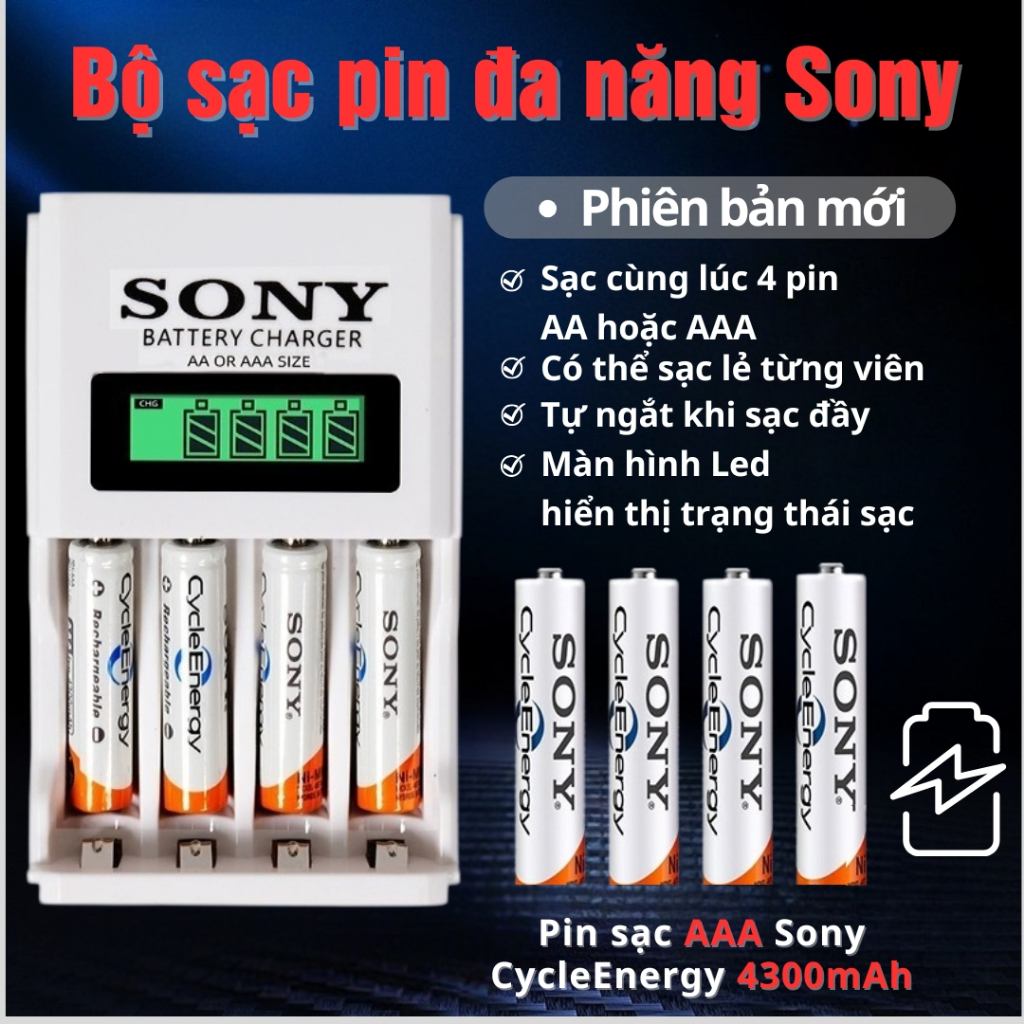 Pin sạc sony - Giá Tốt, Sale Tháng 10, Freeship 0Đ | Shopee Việt Nam