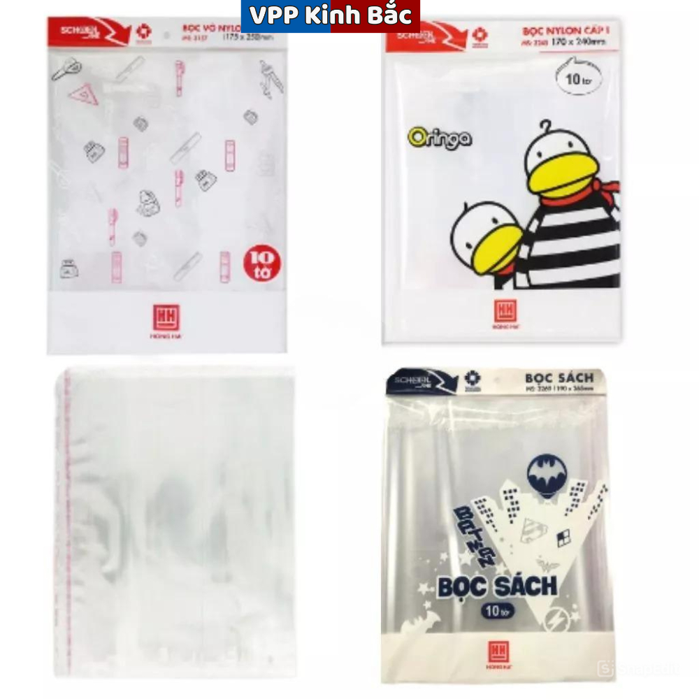Bọc vở sách giáo khoa Hồng Hà 3245/3269