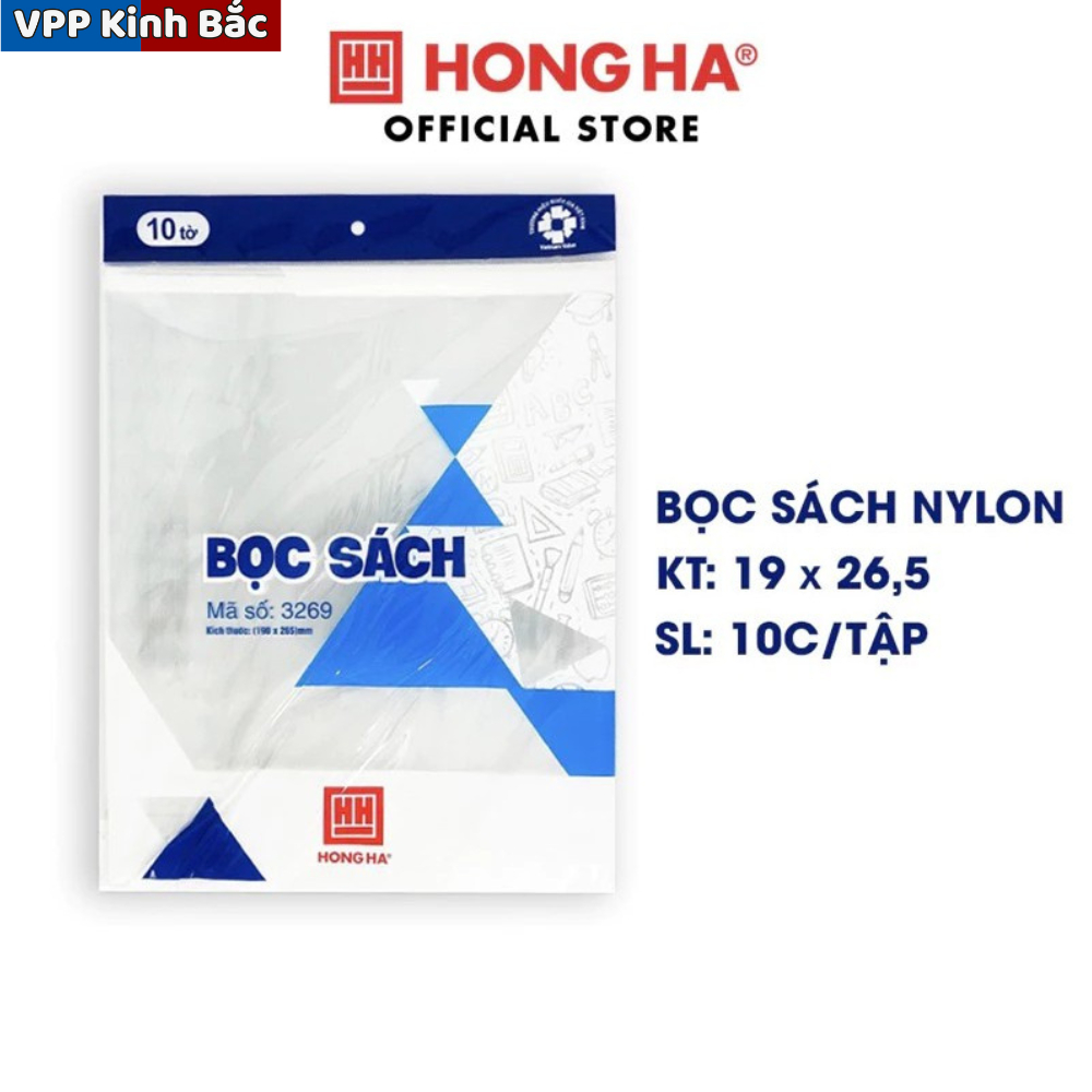 Bọc vở sách giáo khoa Hồng Hà 3245/3269