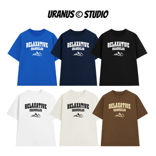 Áo phông local brand RELAXATIVE URANOX, form oversize unisex nam nữ, cotton 250gsm cao cấp M23