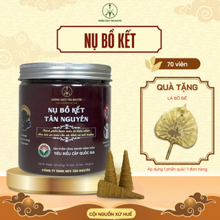 [OCOP 3 SAO-TẶNG LÁ BỒ ĐỀ] Nụ Bồ Kết Sạch Thiên Nhiên Đuổi Muỗi Tân Nguyên, Hộp 70 Viên, Thanh Lọc Không Khí, Khử Ẩm Mốc