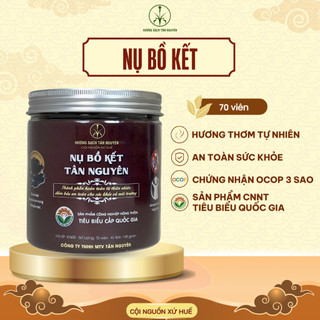 [OCOP 3 SAO-TẶNG LÁ BỒ ĐỀ] Nụ Bồ Kết Sạch Thiên Nhiên Đuổi Muỗi Tân Nguyên, Hộp 70 Viên, Thanh Lọc Không Khí, Khử Ẩm Mốc