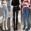 Quần Jean Skinny Nữ Dáng Ôm 3 Màu Xanh Đen Quần Bò Skinny Nữ Co Giãn 4 Chiều Ôm Eo Tốn Dáng MIAA