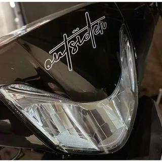 Tem Sticker OutSider Uv Tách Nền 2 Màu |SGDC - 1 Cái|