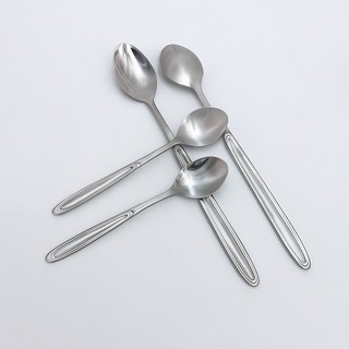 Thìa cafe inox cán dài chống gỉ sáng bóng Cao Cấp Cầm Chắc Tay Bền Đẹp